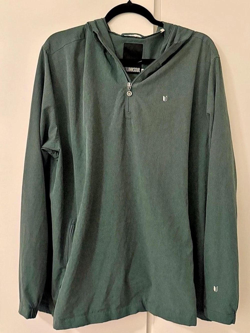 Linksoul Neptune Sweater Hoodie Men's Green XL